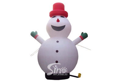 2 to 10 mts high advertising giant inflatable snowman made of best material for holiday promotions