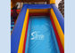 Outdoor 17' high front load kids inflatable dry slide with stoper in the end