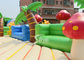 10x10m sea beach fun kids N adults giant inflatable amusement park with big chairs