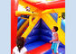 Colorful 7 In 1 Frozen Inflatable Bouncy castle With Slide N Obstacles for kids fun