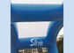 10x5m outdoor double arches advertising inflatable tent with white nylon cover N custom logo printed