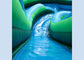 Outdoor commercial kids giant inflatable curve water slide with pool made of best pvc tarpaulin from Sino Inflatables
