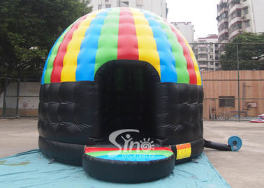 Kids N adults party inflatable disco dome bouncy castle made of lead free pvc tarpaulin