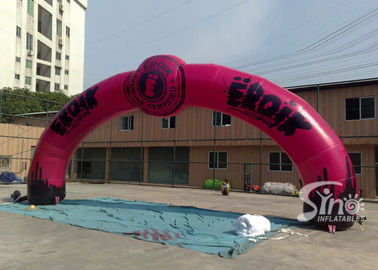 Outdoor custom design advertising Inflatable Entrance Arch with Logo fully digitally printed