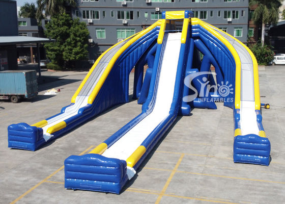 10m high adults giant inflatable triple water slide for water occasions entertainment