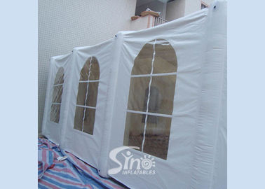 10x6m big movable house white wedding party inflatable tent with big entrance make with pvc tarpauline