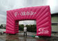 New design pink outdoor commercial T-Mobile inflatable arch for activities