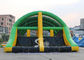15x8m Giant Adults Inflatable Obstacle Course With Slide For Challenge Run In Mud Run Events