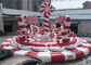 Giant Christmas Candy Cane Inflatable Amusement Park Bouncer For Kids And Adults Party Fun