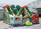 Jungle Theme Kids Backyard Inflatable Amusement Park With Digital Printing For Outdoor Fun