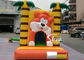 8 Meters Long Kids Inflatable Jungle Bouncy Castle With Tunnel With EN14960 Certified
