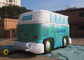 5m long giant advertising inflatable van for promotion with custom logo printed